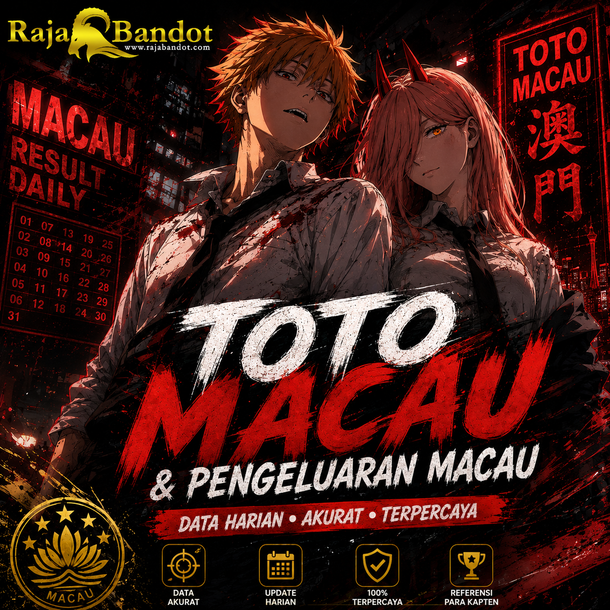 RAJABANDOT: Markas Para Kapten Toto Macau | Data Pengeluaran Macau Harian Akurat - WooCommerce eCommerce